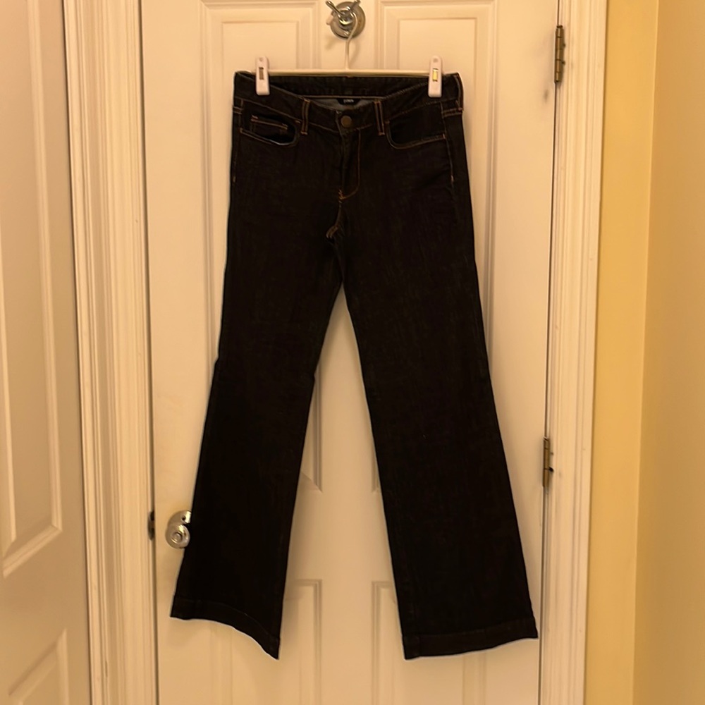 JCrew wide leg trouser jean